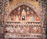 ANDREA DA FIRENZE Triumph of St Thomas and Allegory of the Sciences Spain oil painting artist
